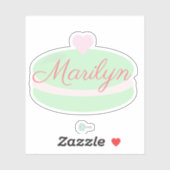 Macaron Bakery Sweets Baker Sticker (Vel)