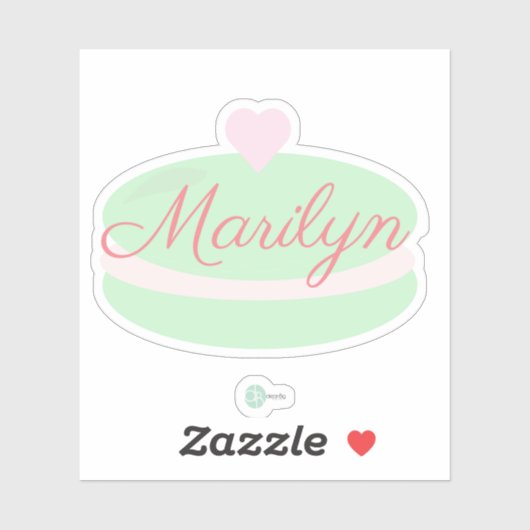 Macaron Bakery Sweets Baker Sticker (Vel)