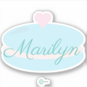 Macaron Bakery Sweets Baker Sticker (Voorkant)