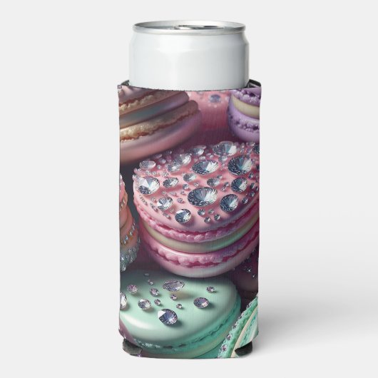  Macaron Bling Seltzer Blikjeskoeler (Seltzer Voorkant)
