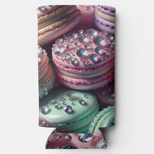  Macaron Bling Seltzer Blikjeskoeler (Achterkant)