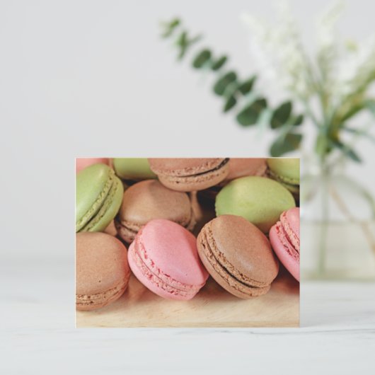 Macaron Briefkaart (Staand voorkant)