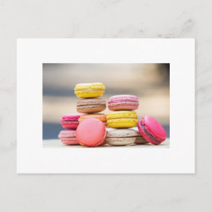 Macaron-Briefkaart Briefkaart