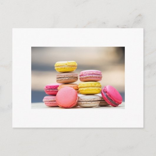 Macaron-Briefkaart Briefkaart (Voorkant)