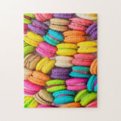 Macaron Cakes Delight Jigzaag Puzzle Legpuzzel (Verticaal)