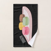 Macaron cartoon illustratie bad handdoek (Handdoek)