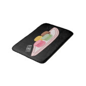 Macaron cartoon illustratie badmat (Gekanteld)