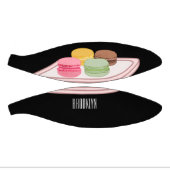 Macaron cartoon illustratie basketbal (Panelen)