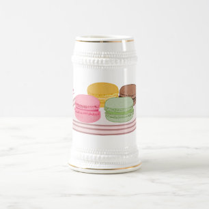 Macaron cartoon illustratie bierpul