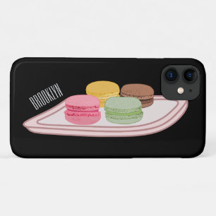 Macaron cartoon illustratie Case-Mate iPhone case