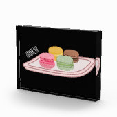 Macaron cartoon illustratie fotoblokken (Rechts)