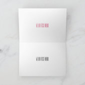 Macaron cartoon illustratie kaart (Binnen)