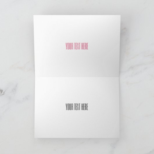 Macaron cartoon illustratie kaart (Binnen)