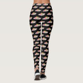Macaron cartoon illustratie leggings (Achterkant)