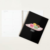 Macaron cartoon illustratie planner (Display)