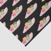 Macaron cartoon illustratie tissuepapier (Detail)