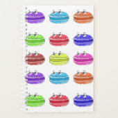 Macaron Cartoon Patroon Planner (Voorkant)