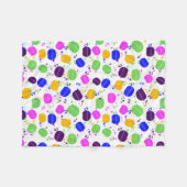 Macaron Confetti Blanket Fleece Deken (Voorkant (Horizontaal))