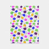 Macaron Confetti Blanket Fleece Deken (Voorkant)
