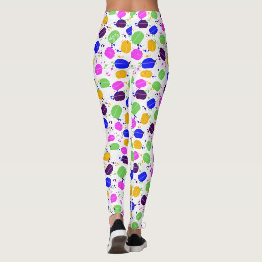 Macaron Confetti Leggings (Achterkant)