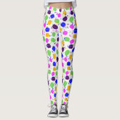 Macaron Confetti Leggings (Voorkant)