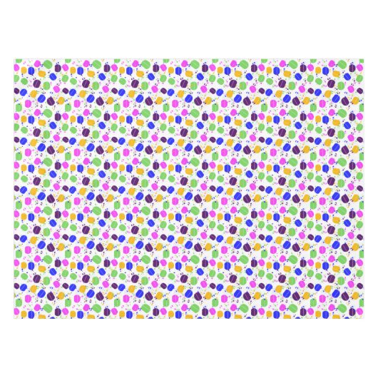 Macaron Confetti Tafelkleed (Voorkant (Horizontaal))