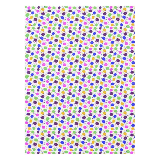 Macaron Confetti Tafelkleed (Voorkant)