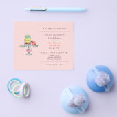 Macaron, Cookie shop Grand Opening Flyer (Enkel)