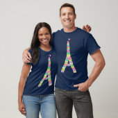 Macaron Eiffel Tower French Macaroon Paris T-shirt (Unisex)