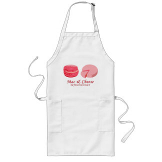 Macaron en kaas Cuisine Apron Lang Schort