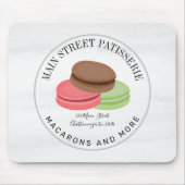 Macaron Food Business Professional Muismat (Voorkant)