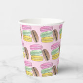 Macaron Franse Gebak Koekjes Macarons Banketbakker Papieren Bekers (Links)
