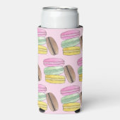 Macaron Franse Gebak Koekjes Macarons Banketbakker Seltzer Blikjeskoeler (Seltzer Voorkant)