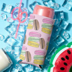 Macaron Franse Gebak Koekjes Macarons Patisserie Seltzer Blikjeskoeler