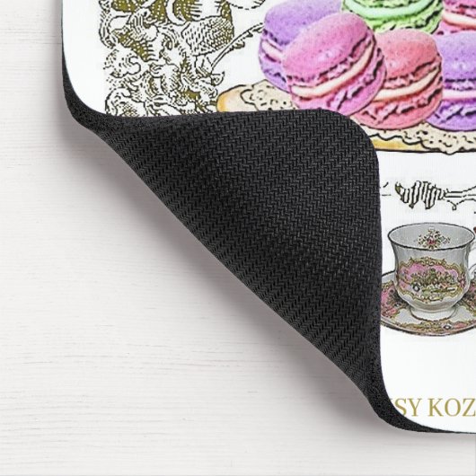 Macaron, Franse geïnspireerde Muismat (Hoek)