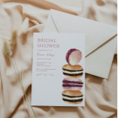Macaron French Bridal Shower Kaart