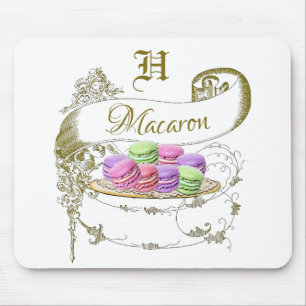 Macaron French geïnspireerd Mousepad Muismat