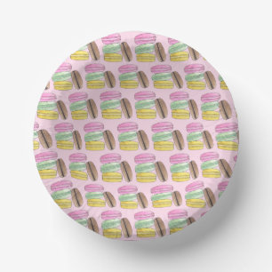 Macaron French Pastry Cookies Macarons Patisserie Papieren Kommen