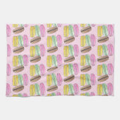 Macaron French Pastry Cookies Macarons Patisserie Theedoek (Horizontaal)