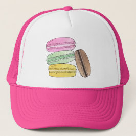 Macaron French Pastry Cookies Macarons Patisserie Trucker Pet