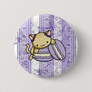Macaron Kat Ronde Button 5,7 Cm