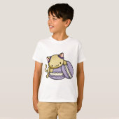 Macaron Kat T-shirt (Voorkant volledig)