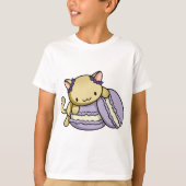 Macaron Kat T-shirt (Voorkant)