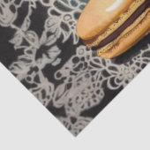 Macaron Lace Skull Decoupage Papier (Detail)