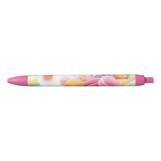 Macaron Love Pen (zwart) (Voorkant)