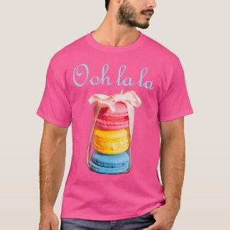 Macaron Lovers French Cookie Macaroons Baker Baker T-shirt