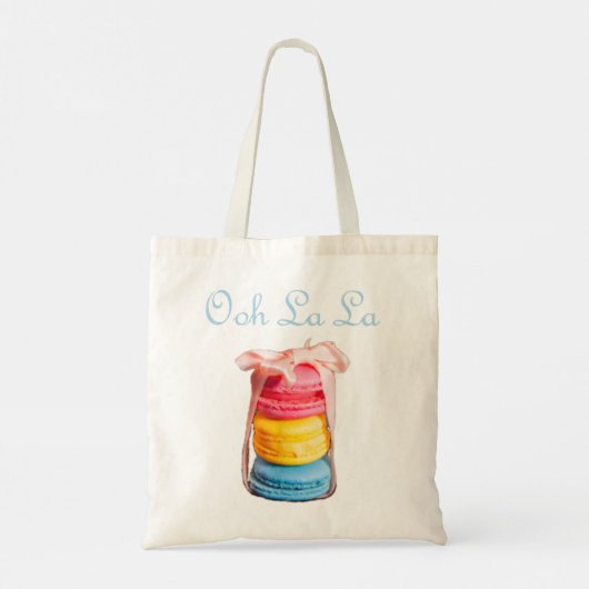 Macaron Lovers French Cookie Macaroons Baker Baker Tote Bag (Achterkant)