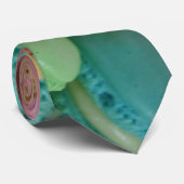 Macaron Macarons stropdas necktie novelty dessert (Opgerold)
