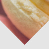 Macaron macaroons lichtroze beige bruine zoete tas tissuepapier (Detail)