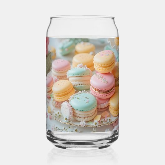 Macaron Magie Blikvorm Glas (Voorkant)